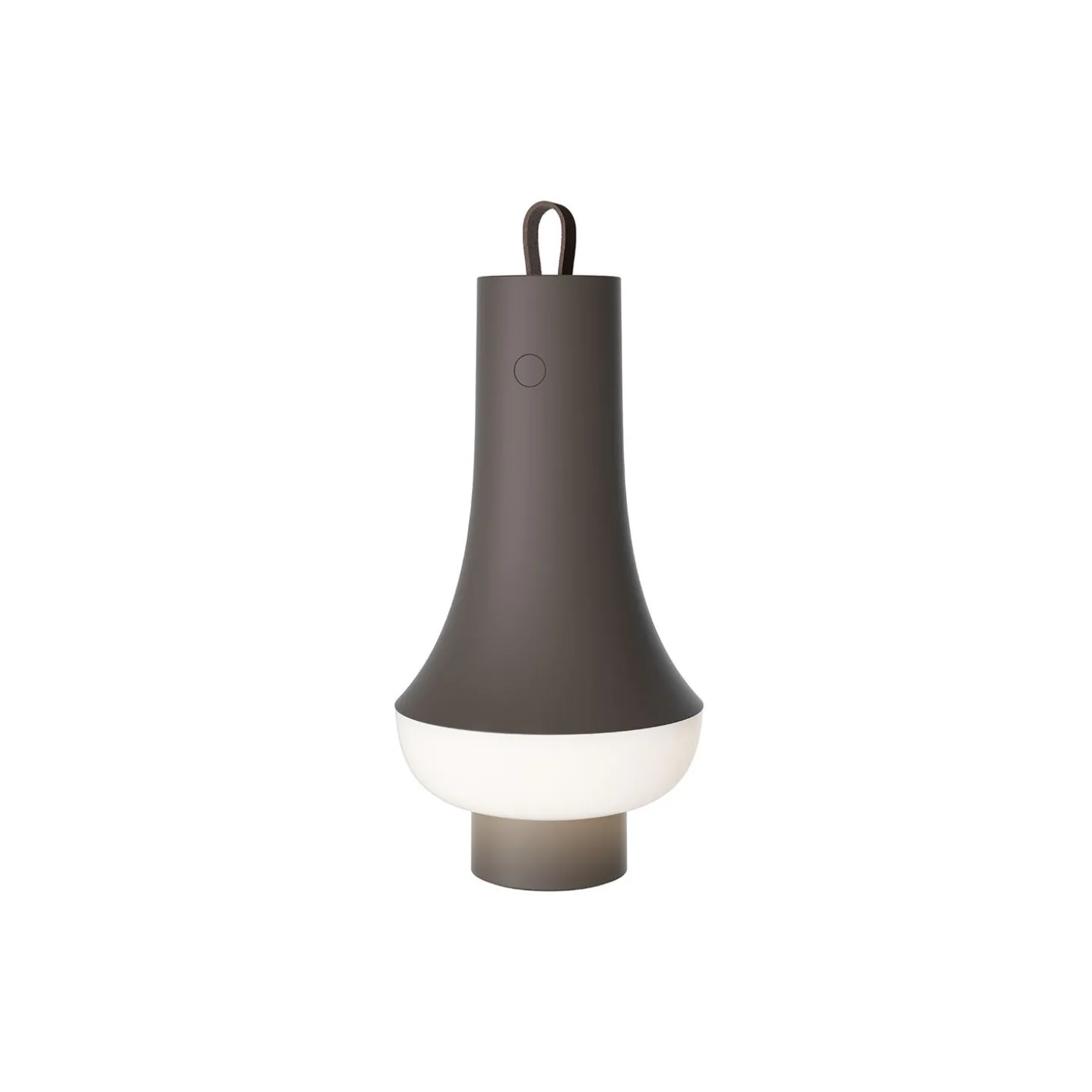 Tomoshi Portable bordlampe, dark brown