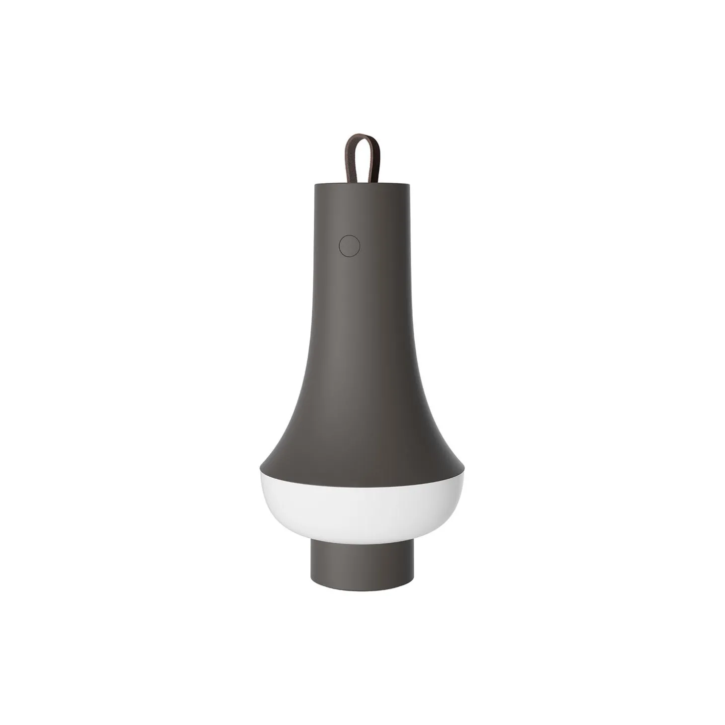 Tomoshi Portable bordlampe, dark brown