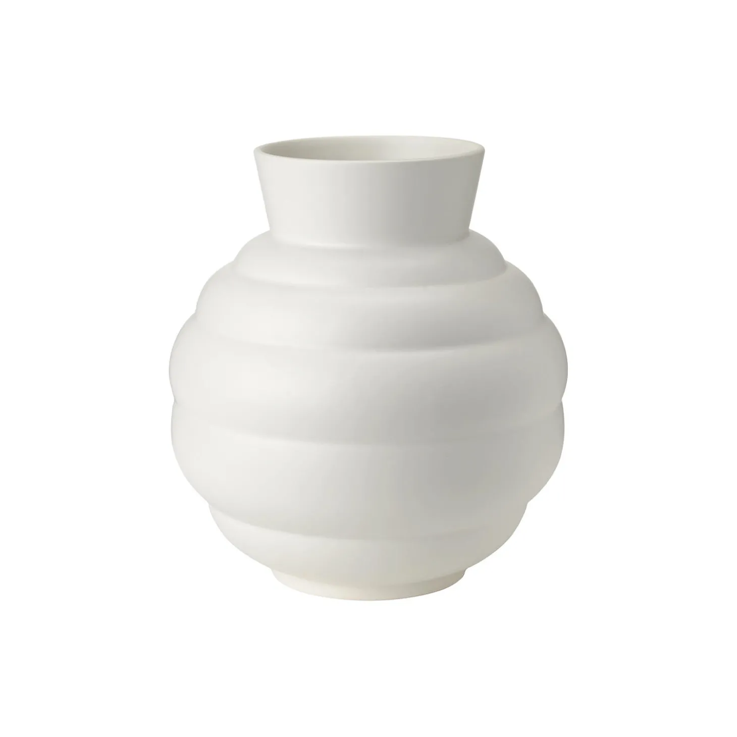 Tortus Archie vase No 3, white