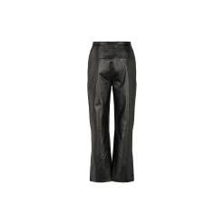 Tour leather pants, black