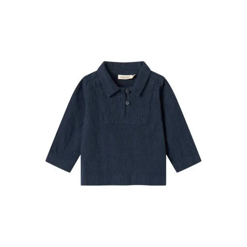 Tovas Shirt, dark blue stripe