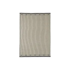 Tæppe VK-3, hvid/sort