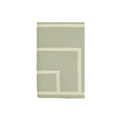 Tæppe VK-1, oliven/hvid