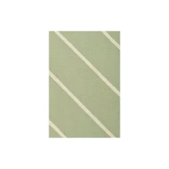 Tæppe VK-2, oliven/hvid