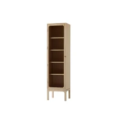 Trace SC87 vitrineskab, natural oak