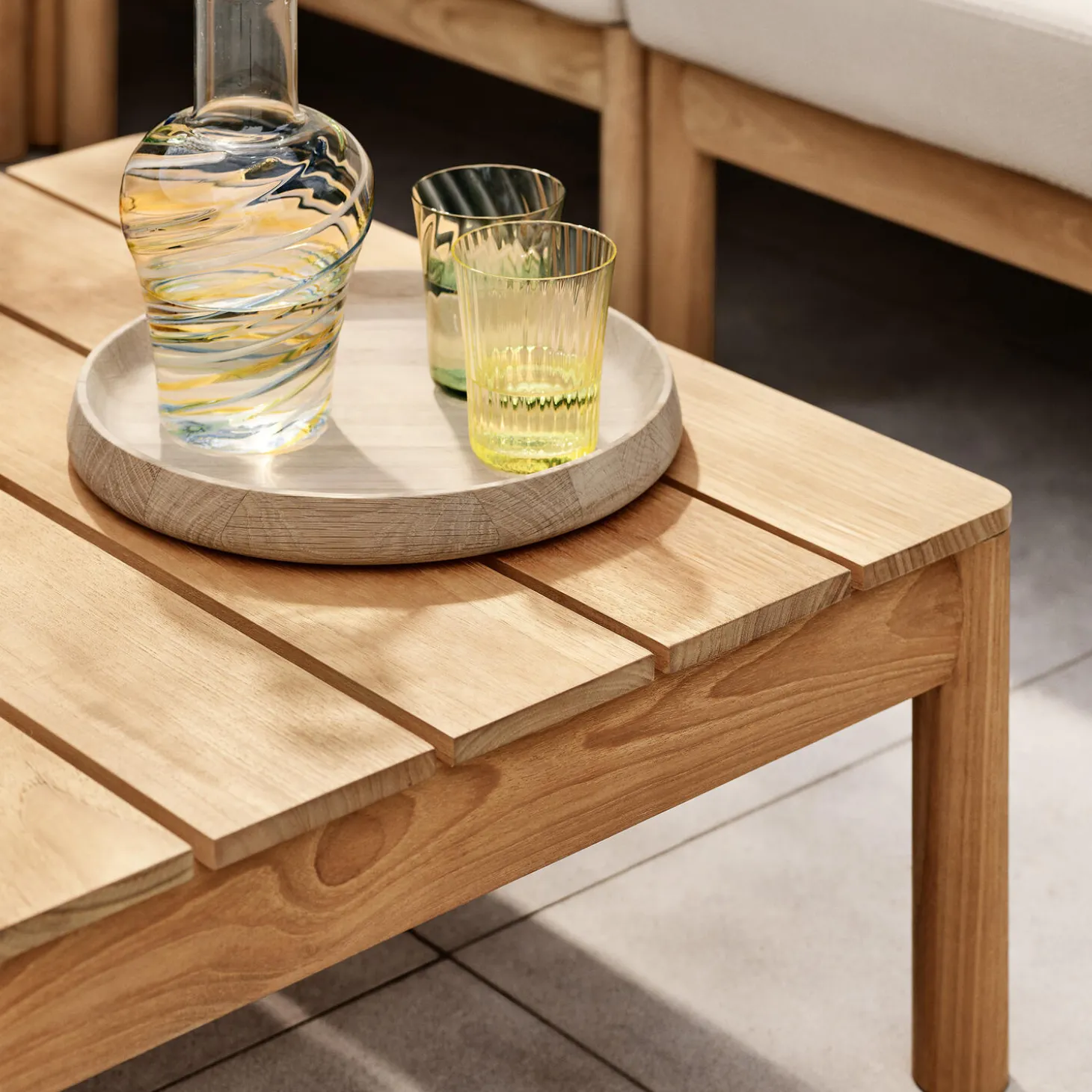 Tradition Lounge Table Low, teak