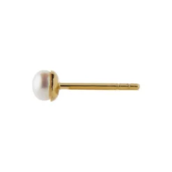 Tres Petit Pearl Earring Single, gold