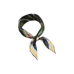 Trifolium silketørklæde, navy blue/golden sand