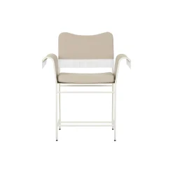Tropique Dining Chair with Fringes, Udine Limonta 12/classic white