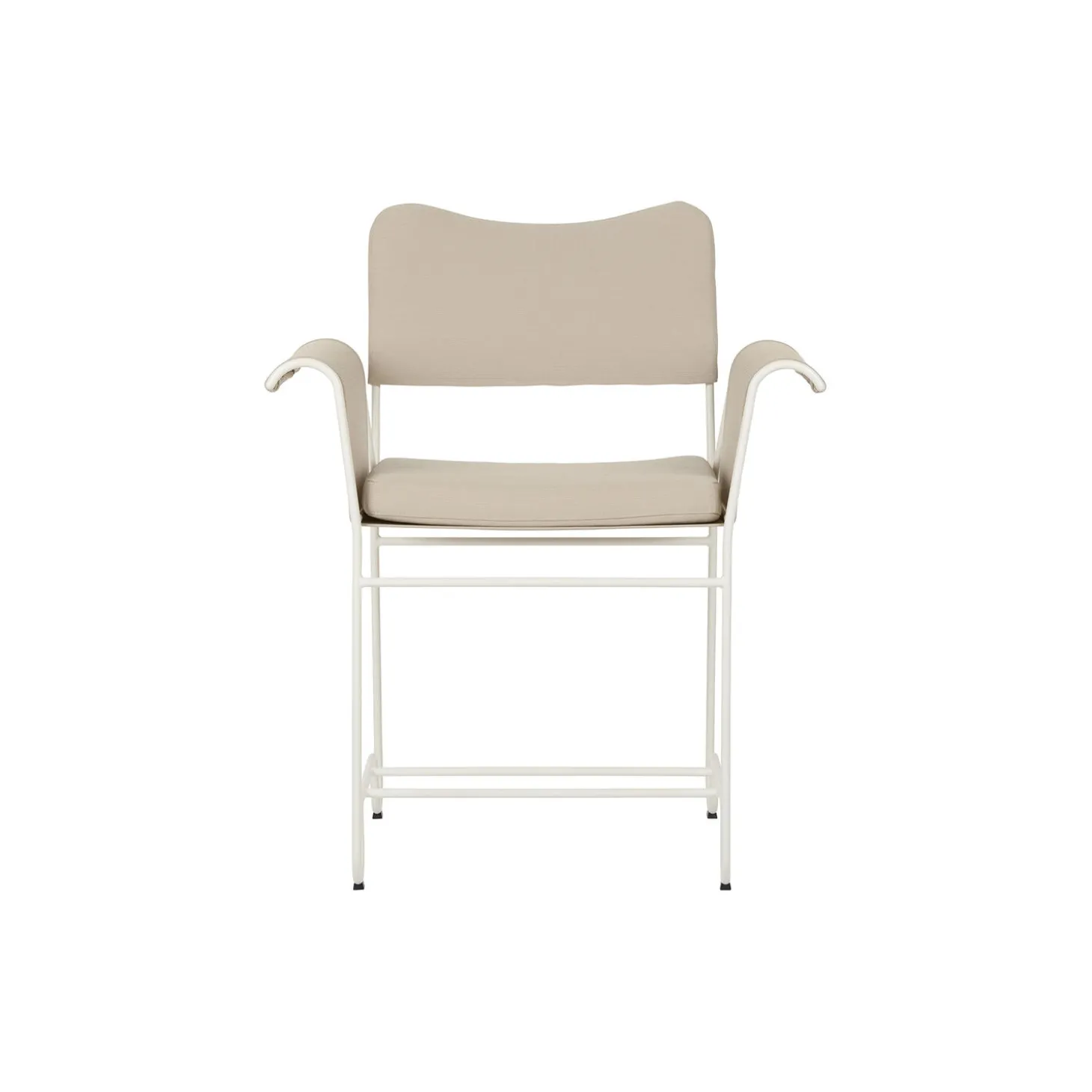 Tropique Dining Chair without Fringes, Udine Limonta 12/classic white