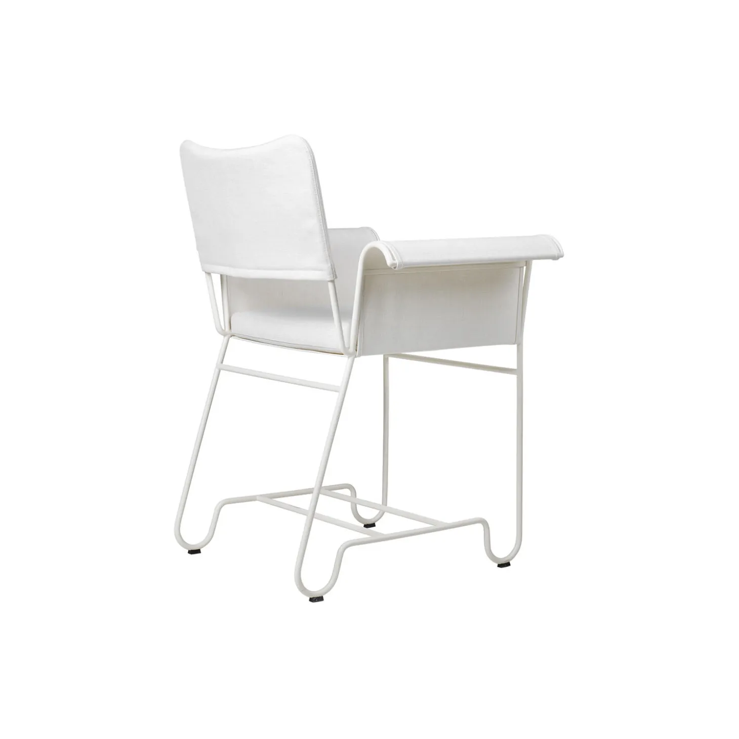 Tropique Dining Chair without Fringes, Udine Limonta 06/classic white
