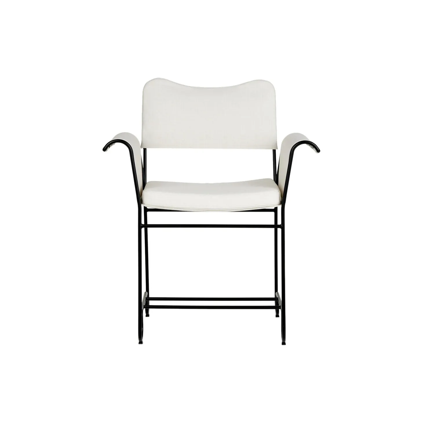Tropique Dining Chair without Fringes, Leslie Limonta 06/classic black