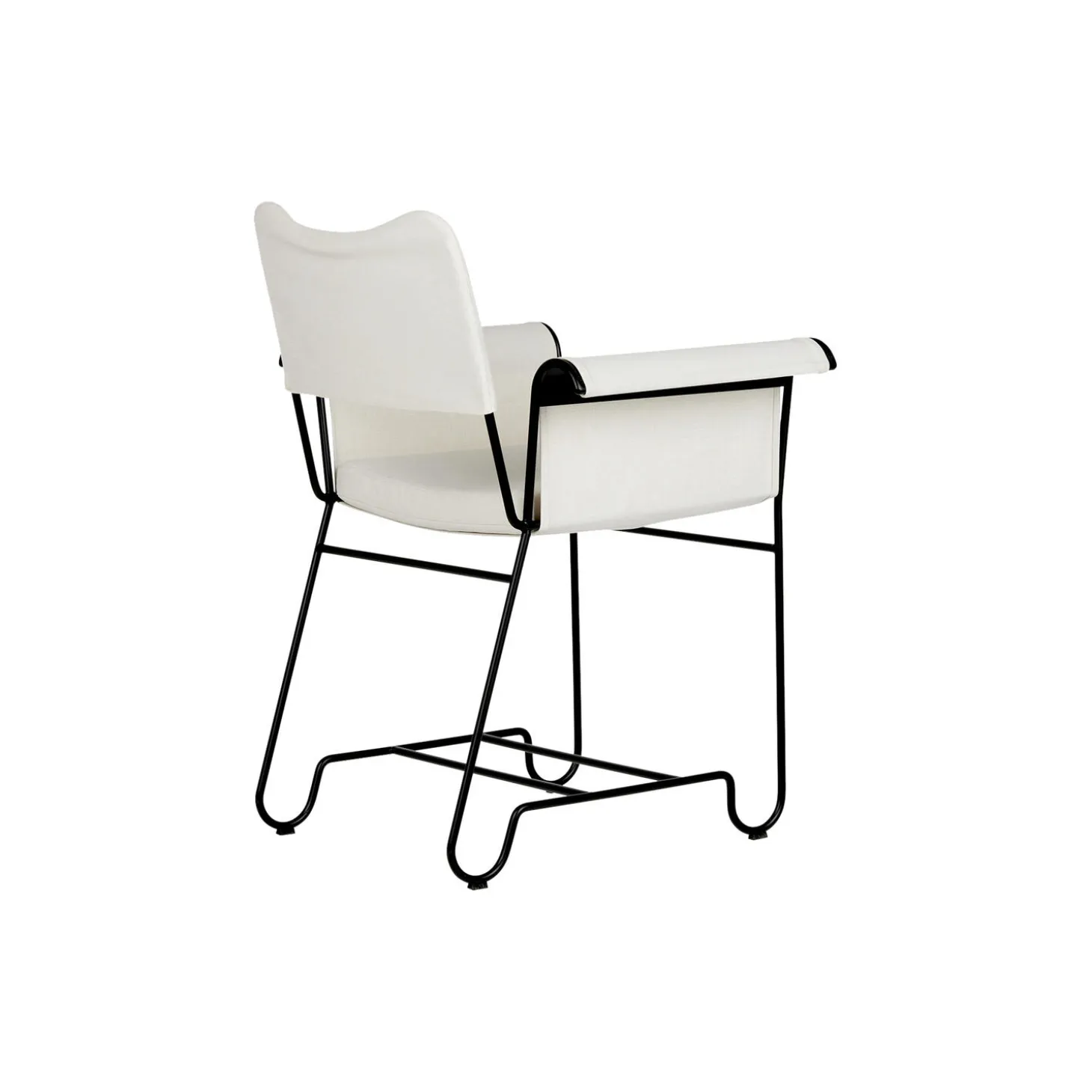 Tropique Dining Chair without Fringes, Leslie Limonta 06/classic black