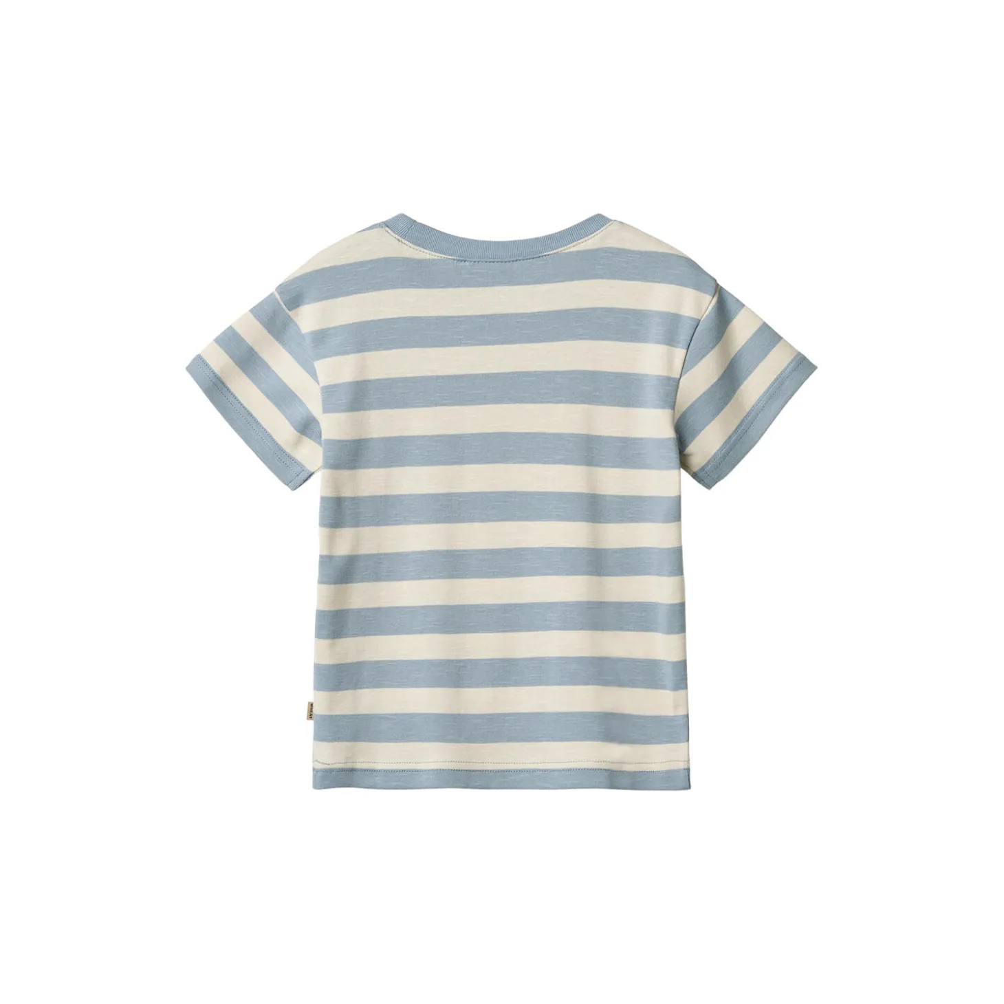 T-Shirt Liam, 9420 calm blue stripe