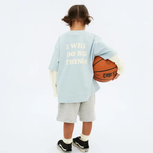 T-Shirt S/S Noko, 1043 blue