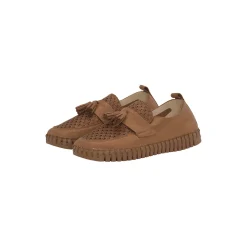 Tulip Loafer Tassel, nougat tannin