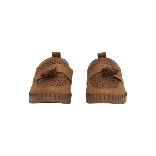 Tulip Loafer Tassel, nougat tannin