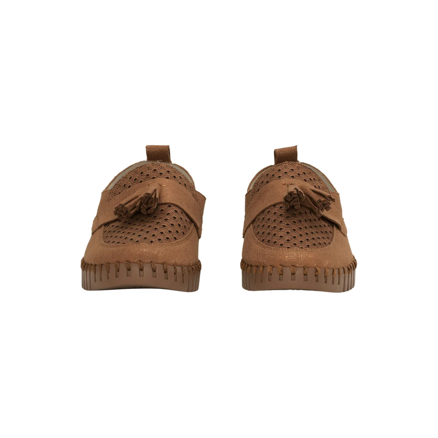 Tulip Loafer Tassel, nougat tannin