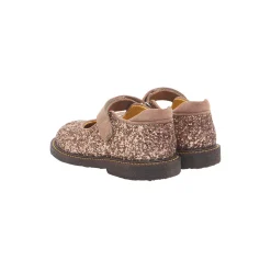 Tullesko i funklende glitter, clay glitter/clay