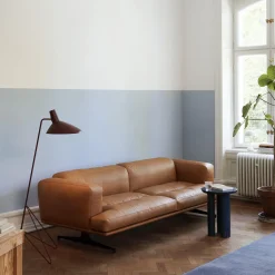 Tung JA3 Side Table, steel blue