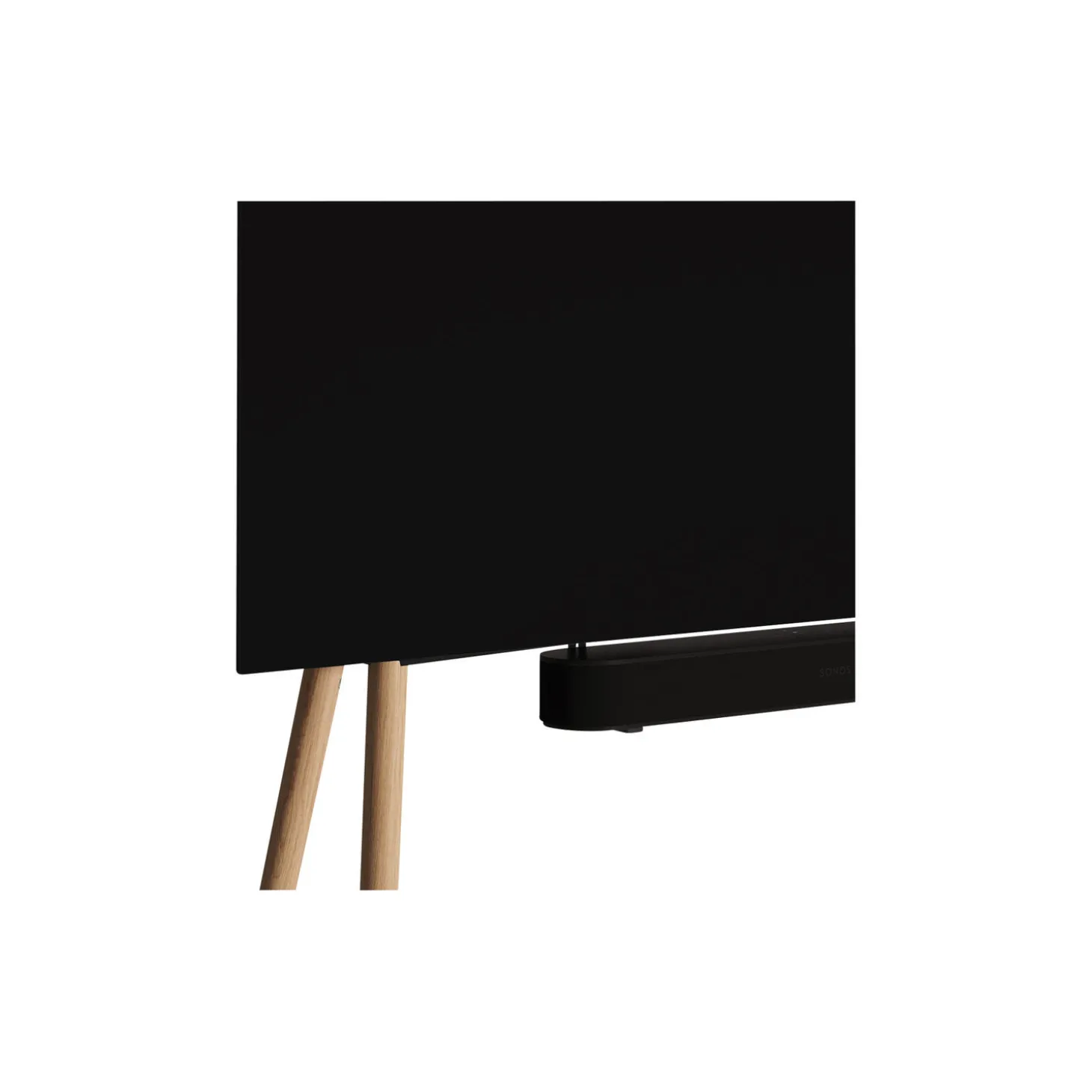 TV-stativ XL 55''-77'', oak