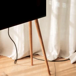 TV-stativ XL 55''-77'', oak