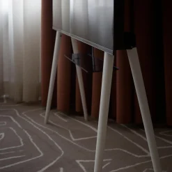 TV-stativ XL 55''-77'', white