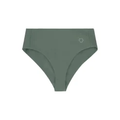 Ubud højtaljet bikinitrusse, army