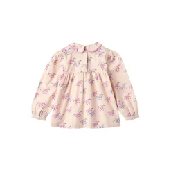 Unicorn Blouse w. Collar, unicorn comb.