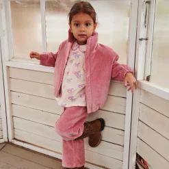 Unicorn Blouse w. Collar, unicorn comb.