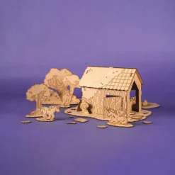 Unicorn trælegetøj | Magisk skov