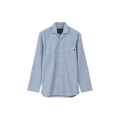 Unisex Organic Cotton pyjamasæt, blue/white
