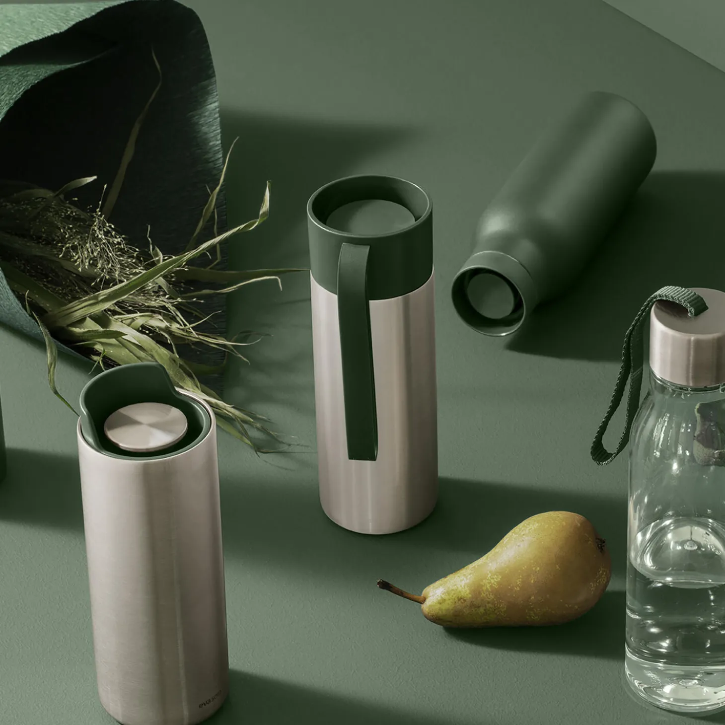 Urban termoflaske, emerald green