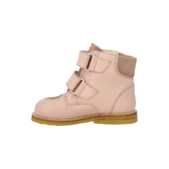 Velcro TEX-støvle, faded rose/multi glitter