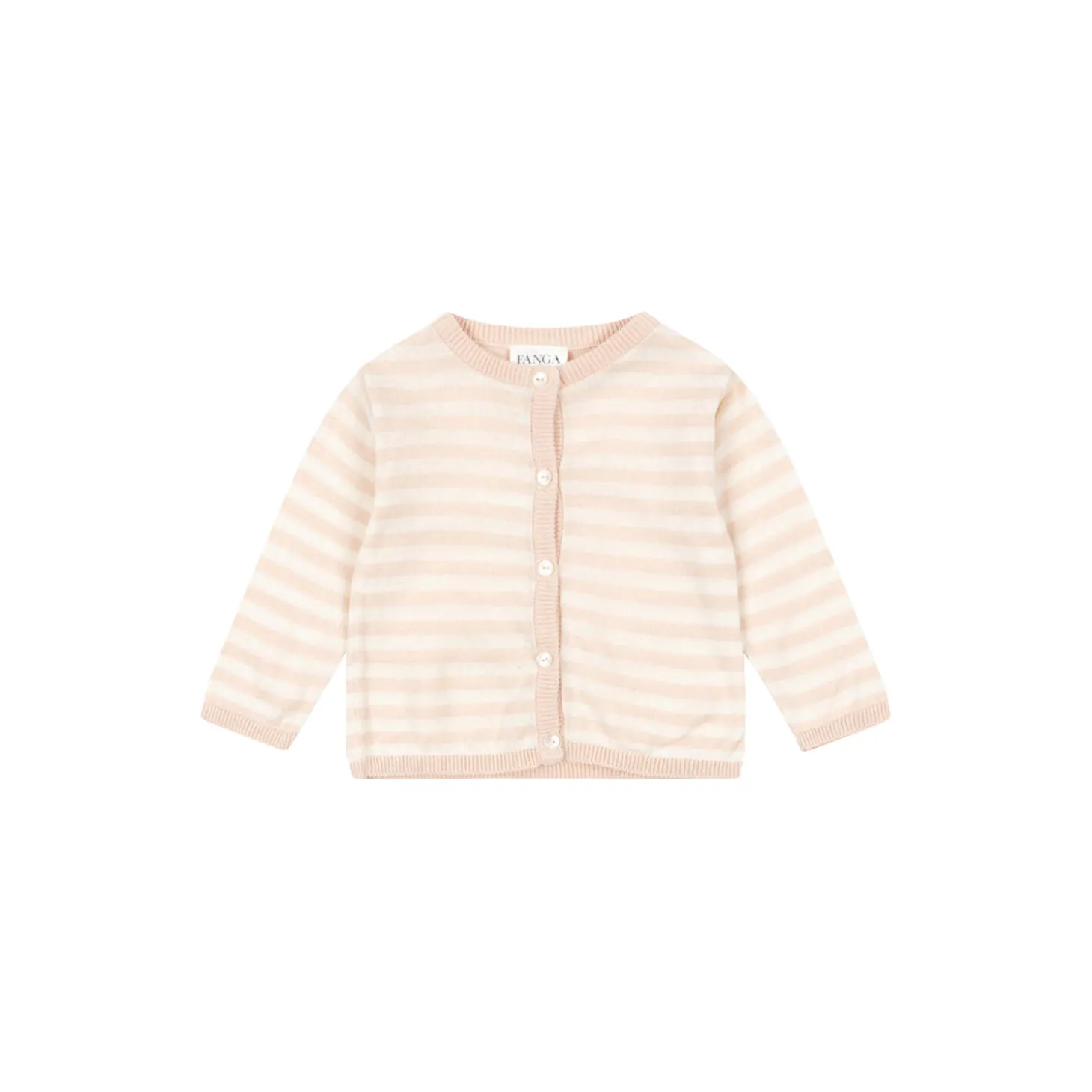 Venti Knit Cardigan, cameo rose