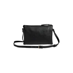VeraMBG Crossbody Bag Grain, black w/gold