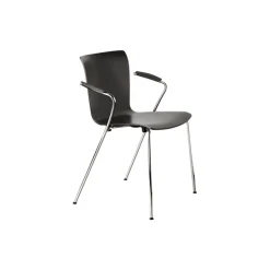 Vico Duo™ VM111 spisebordsstol, sortmalet ask/krom