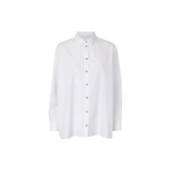Vilde Loose Shirt GOTS, bright white