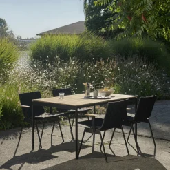 Ville AV34 Outdoor Armchair, warm black
