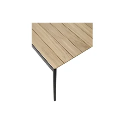 Ville AV25 Outdoor Dining Table, warm black