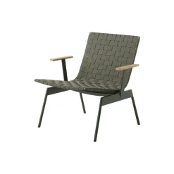 Ville AV45 Outdoor Lounge Chair, bronze green