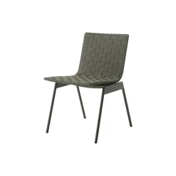 Ville AV33 Outdoor Side Chair, bronze green