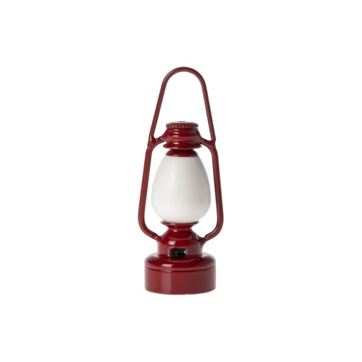Vintage lanterne til mus, red