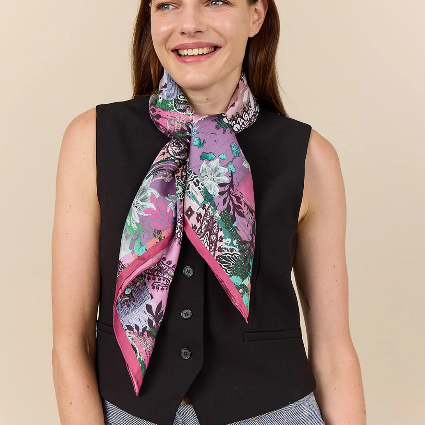 VINTAGE PAISLEY tørklæde