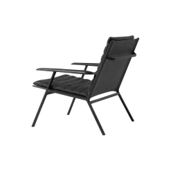 VIPP456 lænestol, sort/sort