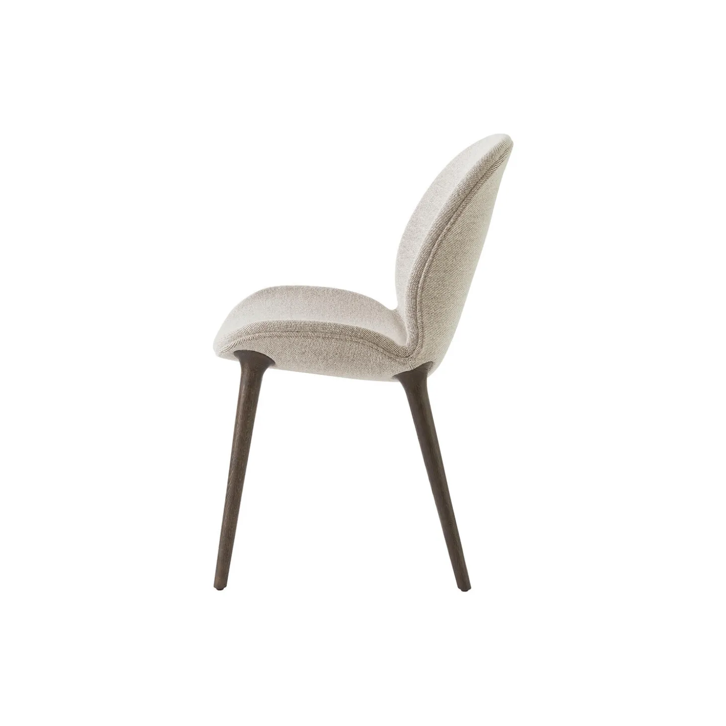 VIPP462 Lodge Chair, beige/dark oak