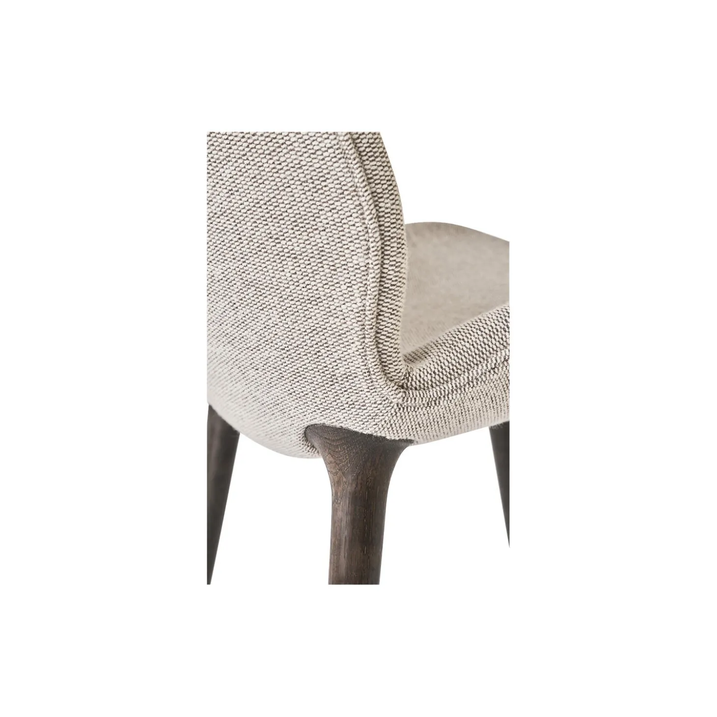 VIPP462 Lodge Chair, beige/dark oak