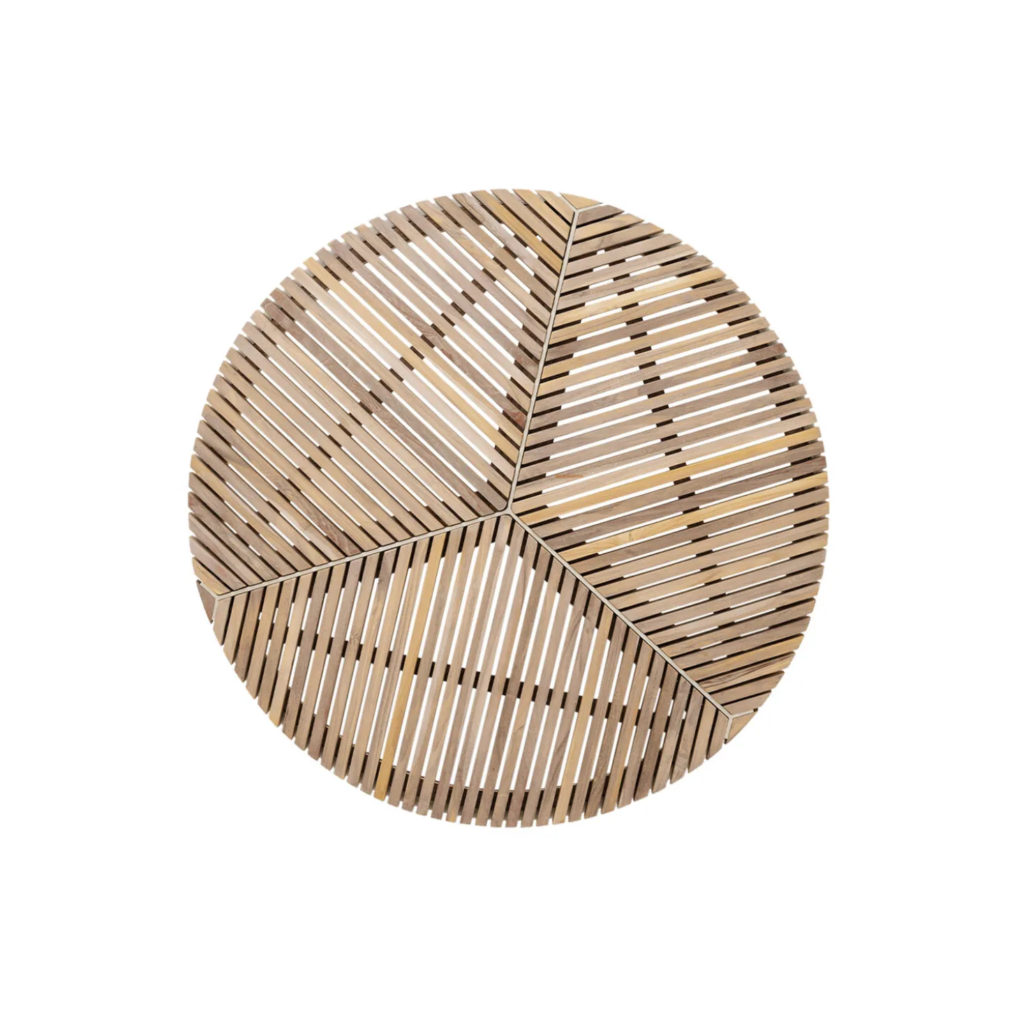 VIPP716 Open-Air Coffee Table, teak/light grey