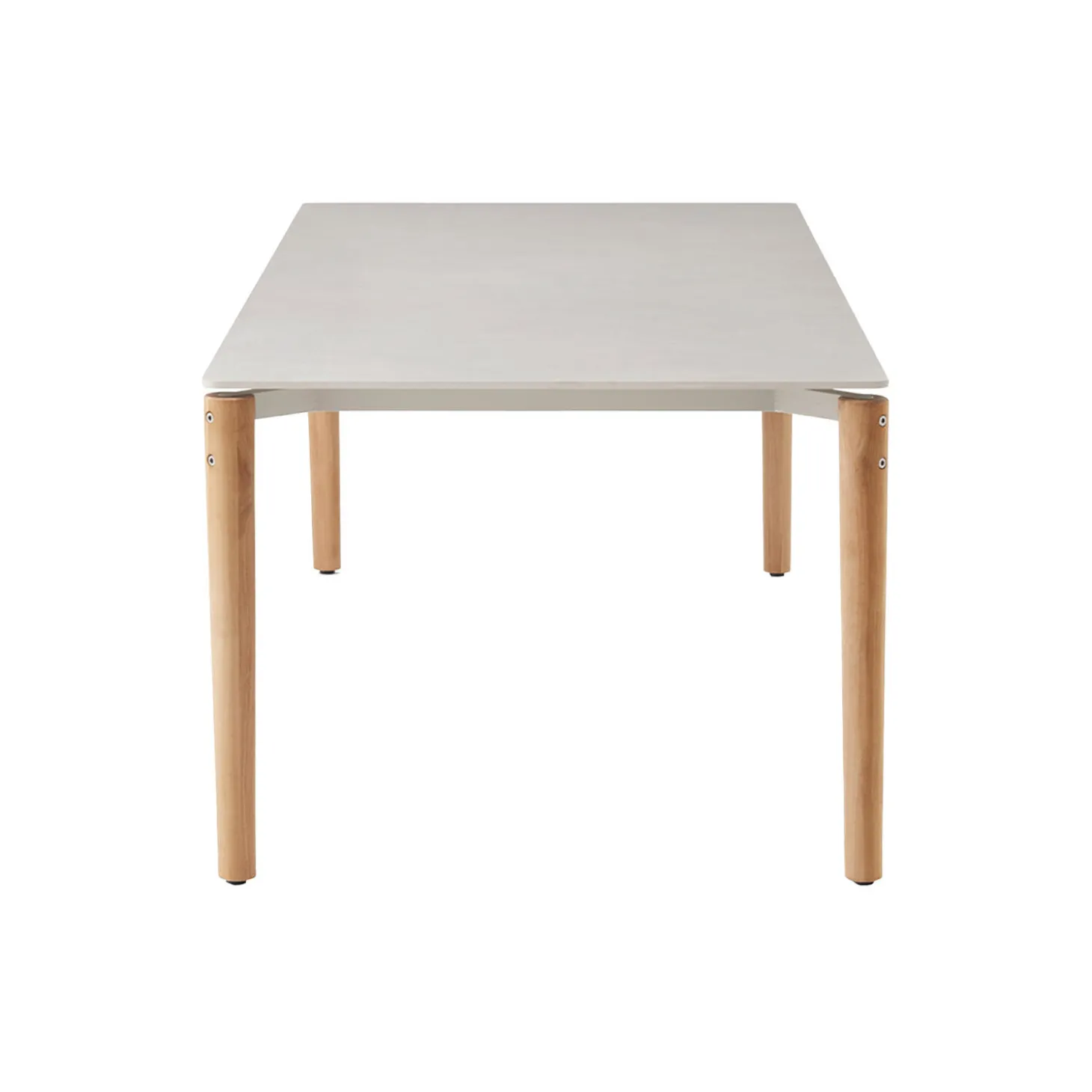 VIPP719 Open-Air Table, teak/light grey