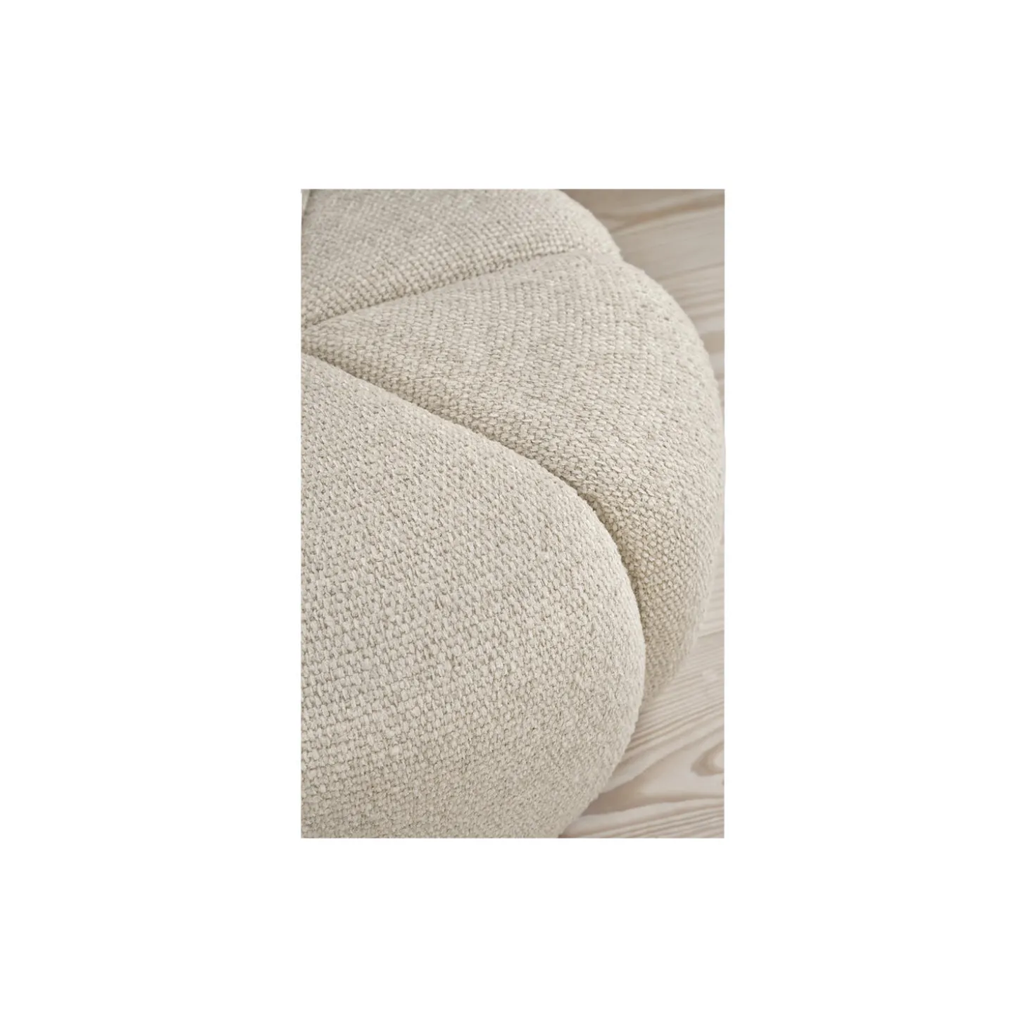 VIPP655 Pouf, off white/light grey